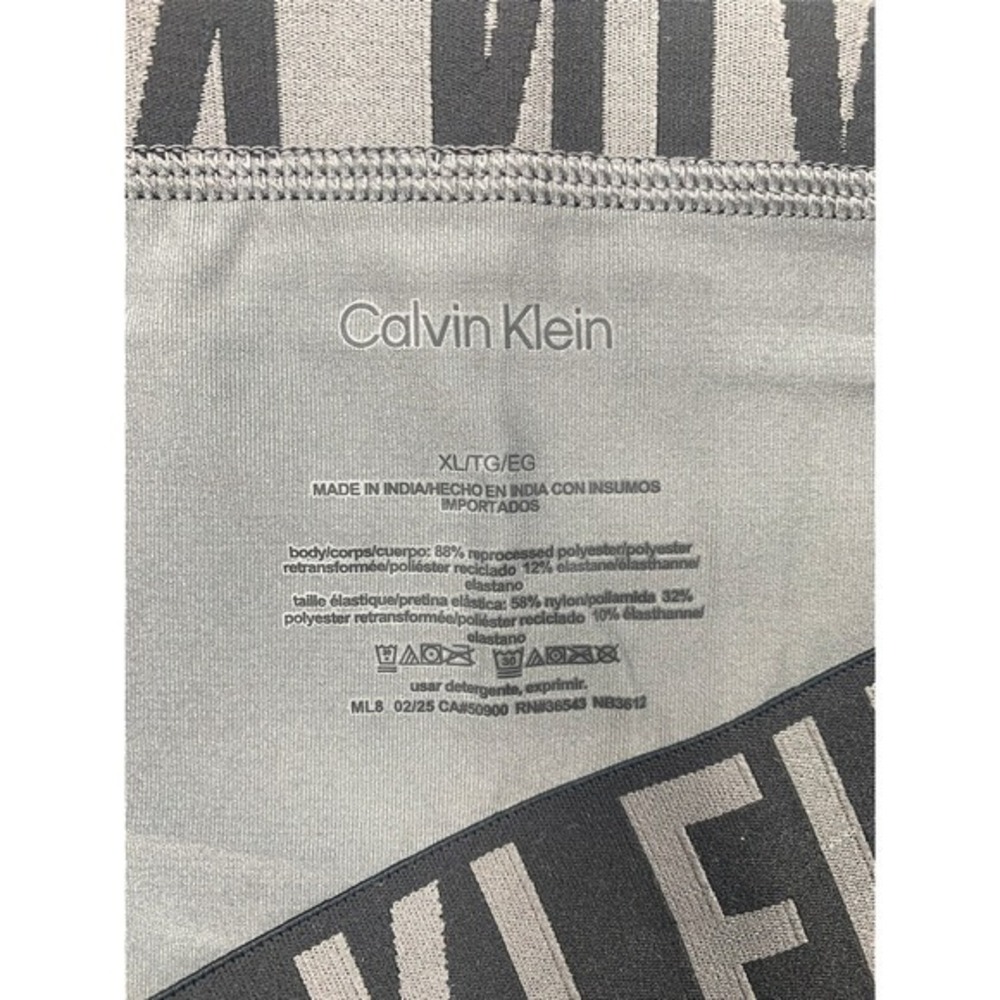 Calvin Klein Boxer Briefs XL Mens 3-Pack Black Red Grey NWOT - Picture 3 of 3